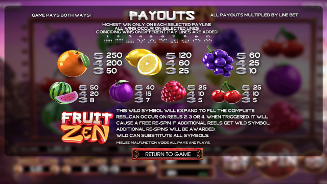 Fruit Zen