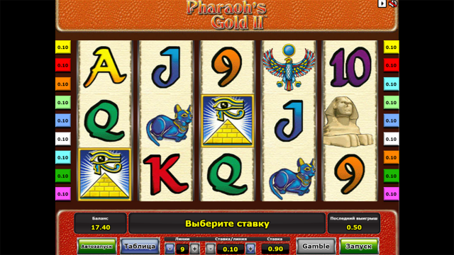 Pharaoh’s Gold II
