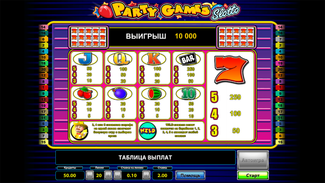 Party Games Slotto